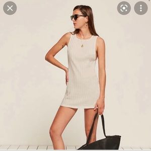 Reformation NWT Carli ribbed dress
